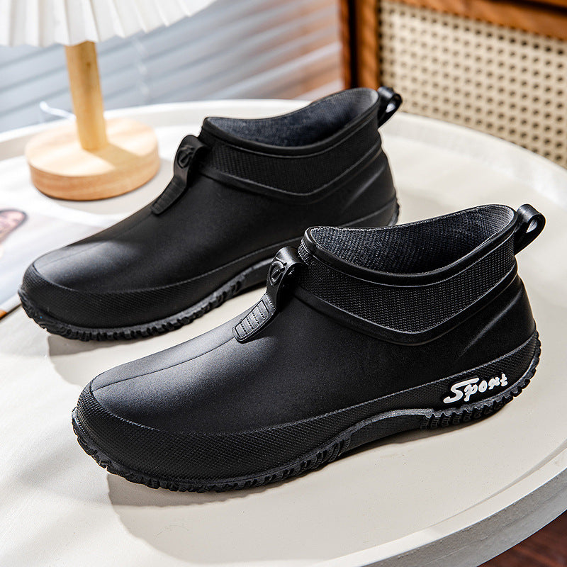 Damen Gummistiefel Mit Rutschfester Sohle