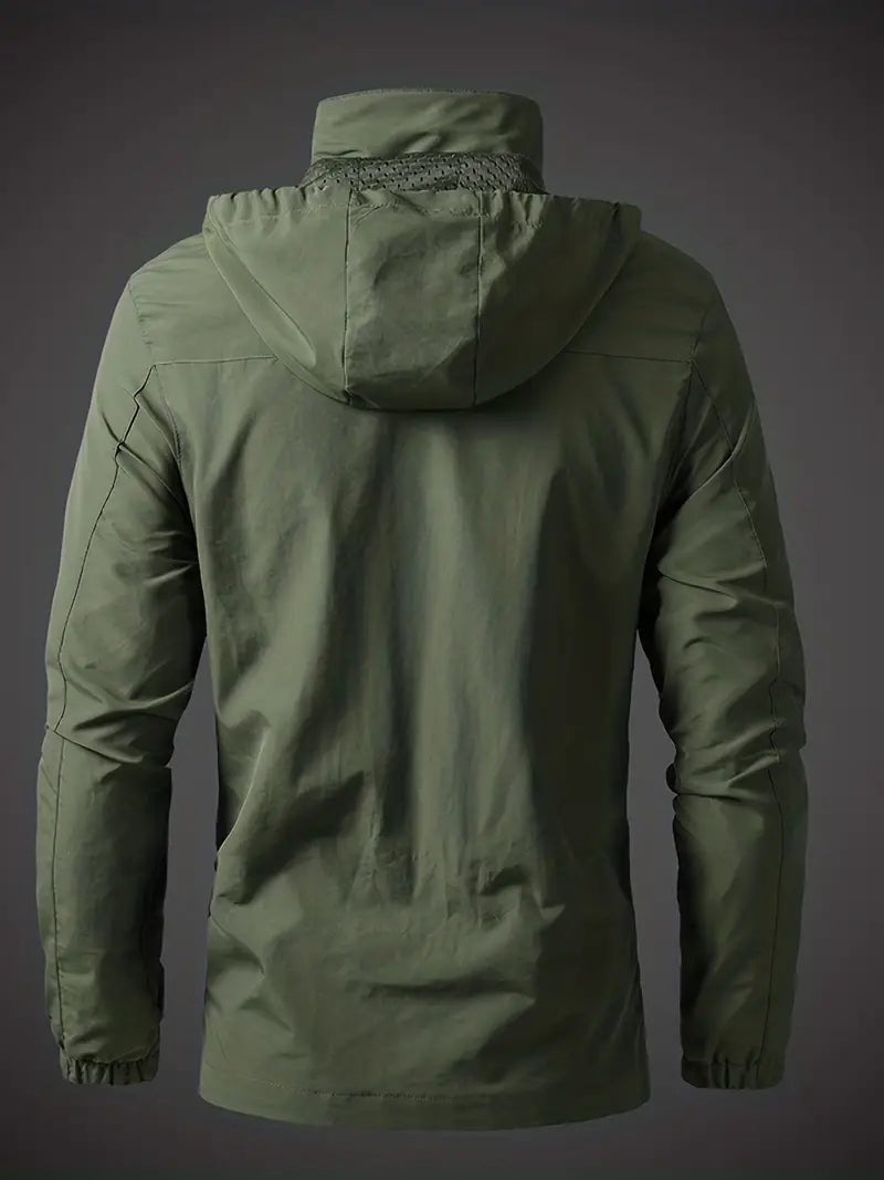 Waterproof and windproof outdoor jacket for men