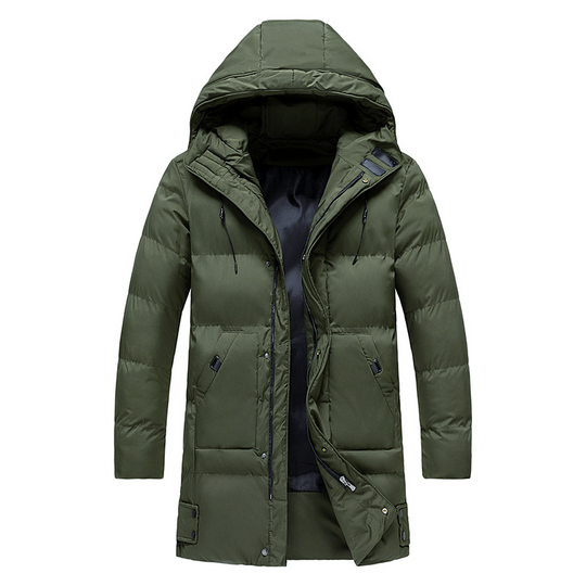 Men's Winter Parka Jacket with Hood