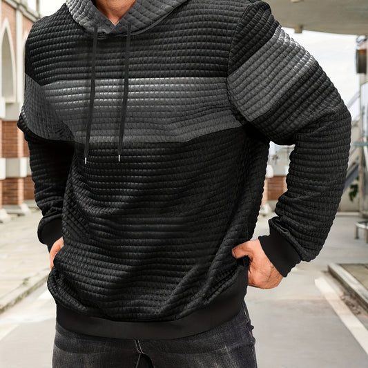 Sportlicher Herren-Kapuzenpullover mit modernem Farbverlauf