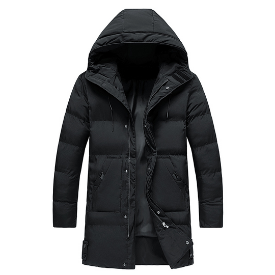 Men's Winter Parka Jacket with Hood