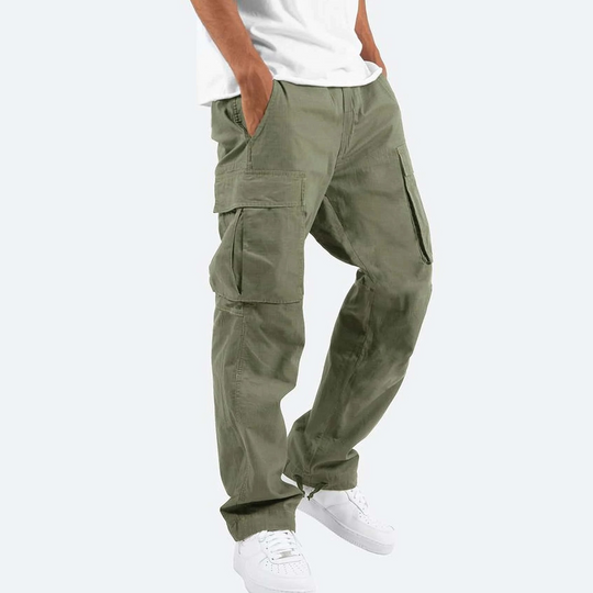 Cargo trousers with a modern cut for men