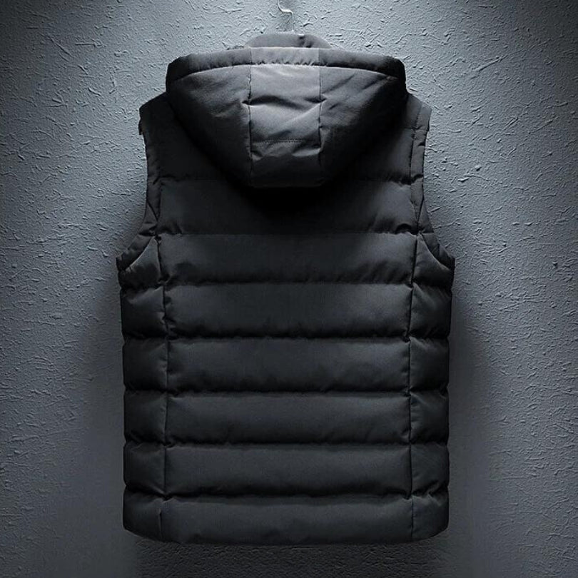Men's Vest with Insulated Design