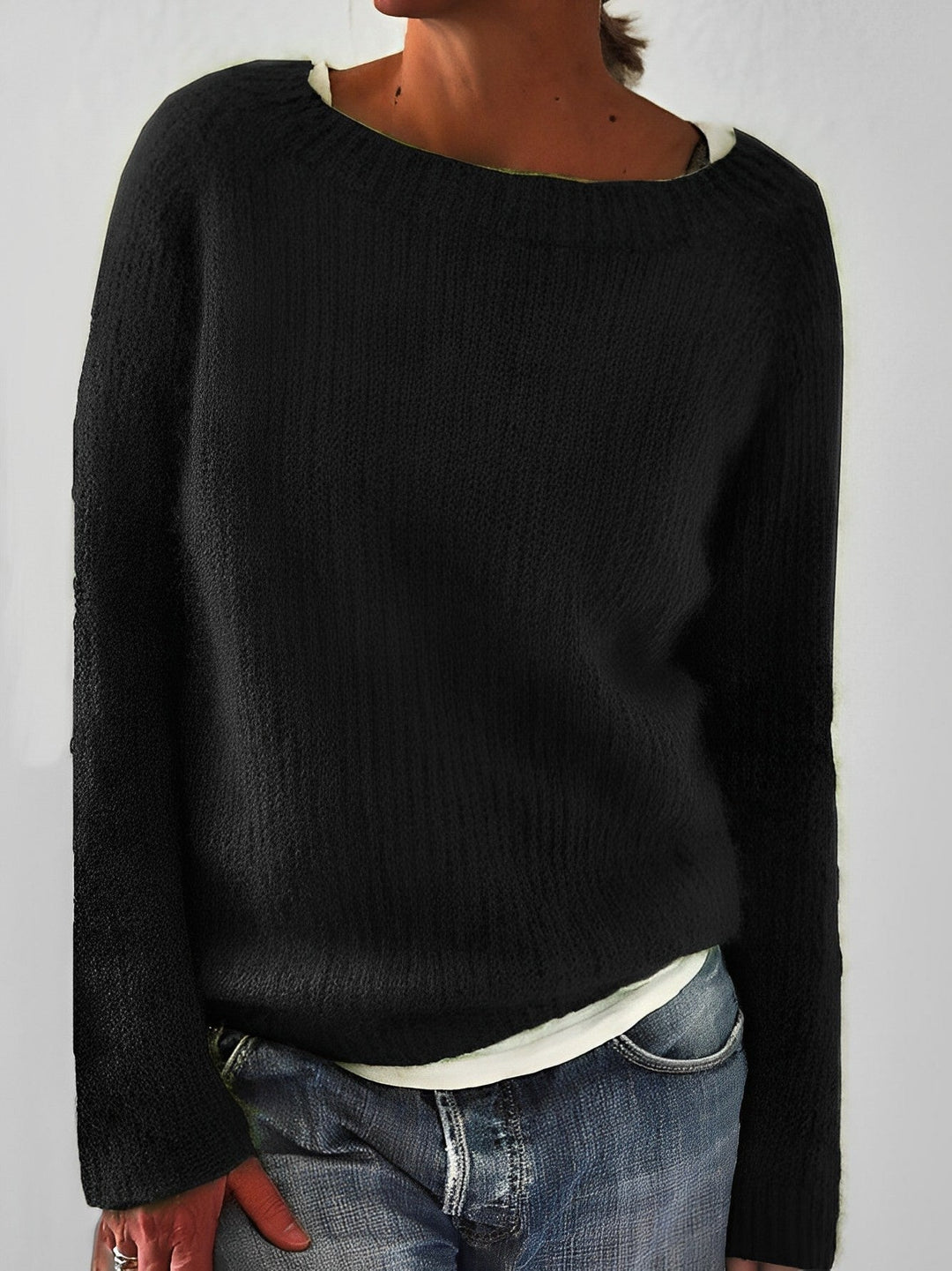 Women's sweater with a simple, stylish design