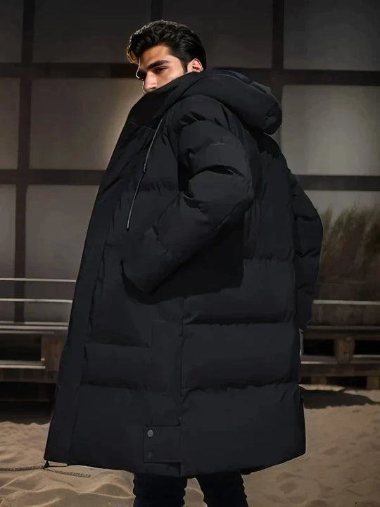 Men's Winter Parka Jacket with Hood