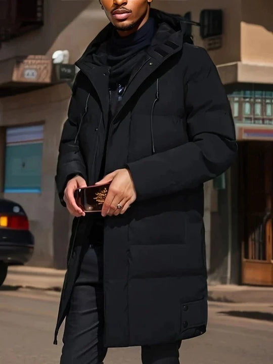 Men's Winter Parka Jacket with Hood
