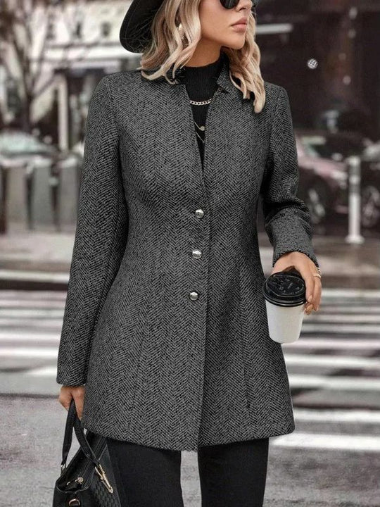Women's Long-Sleeved Trench Coat – Stylish &amp; Timeless