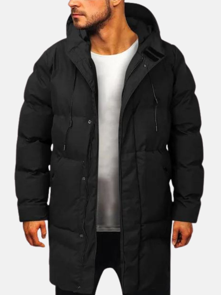 Men's Parka Jacket with Padding for Winter Days