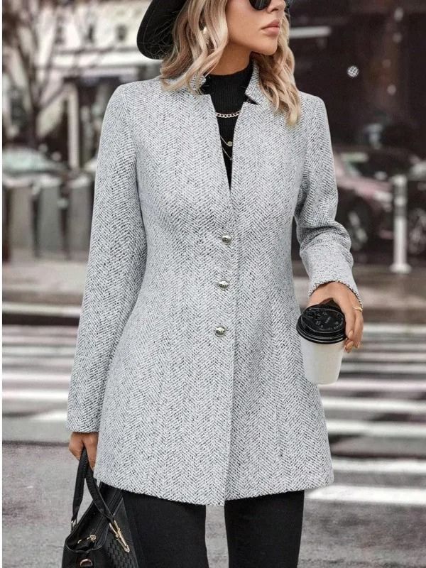 Women's Long-Sleeved Trench Coat – Stylish &amp; Timeless