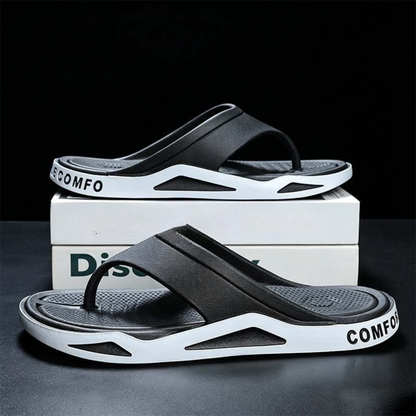 Men's recovery sandals with lightweight open design for everyday comfort
