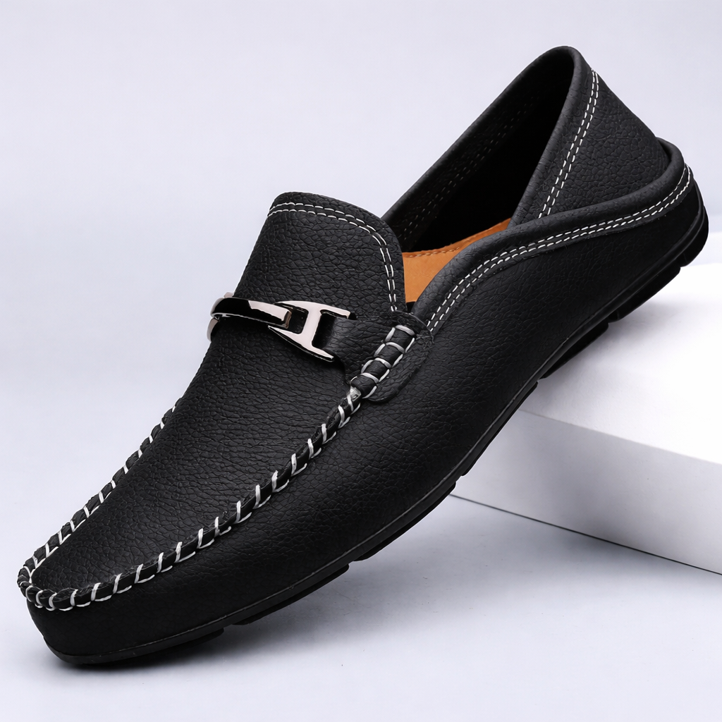 Slipper für Herren im klassischen Loafer-Schnitt