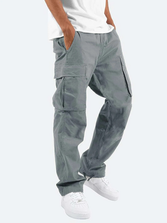 Cargo trousers with a modern cut for men