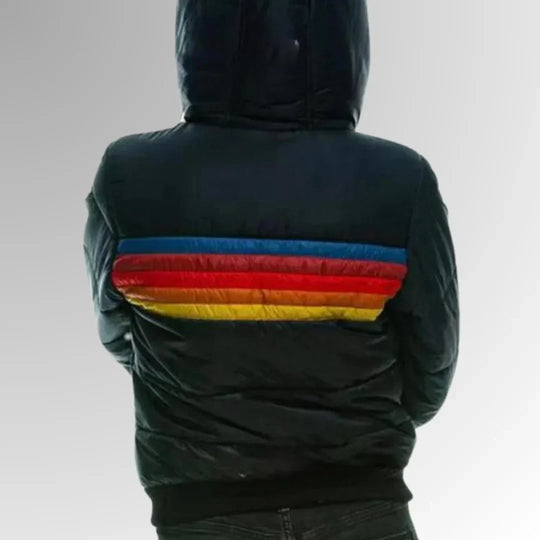 Women's Rain Jacket with Modern Design 