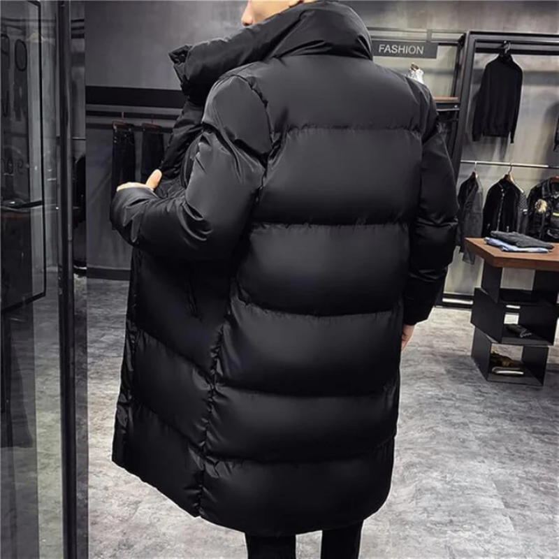 Men's Puffer Jacket with Extended Fit