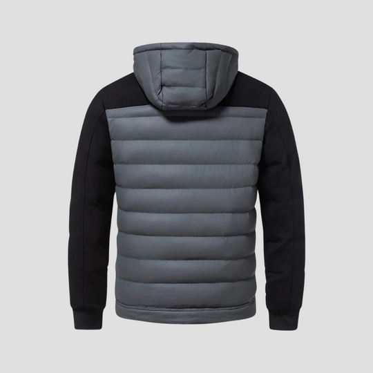 Men's Hybrid Winter Jacket with Hood