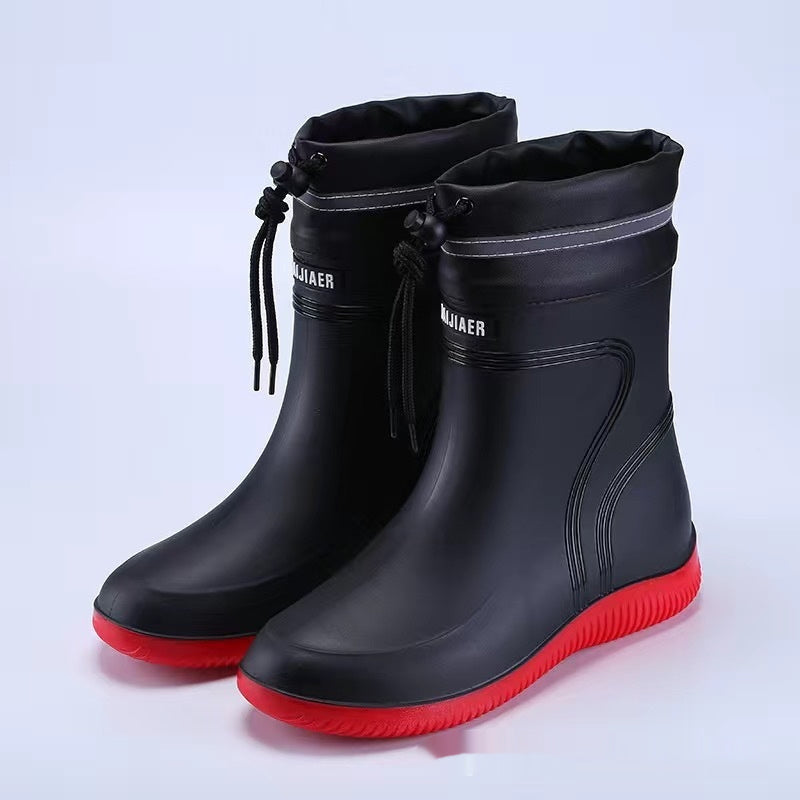 Unisex Fleece Gummistiefel Für Damen Und Herren