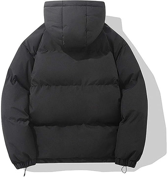 Women's hooded jacket with classic design and warming function 