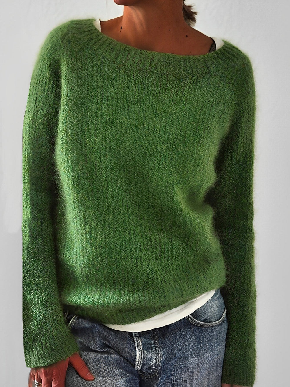 Women's sweater with a simple, stylish design