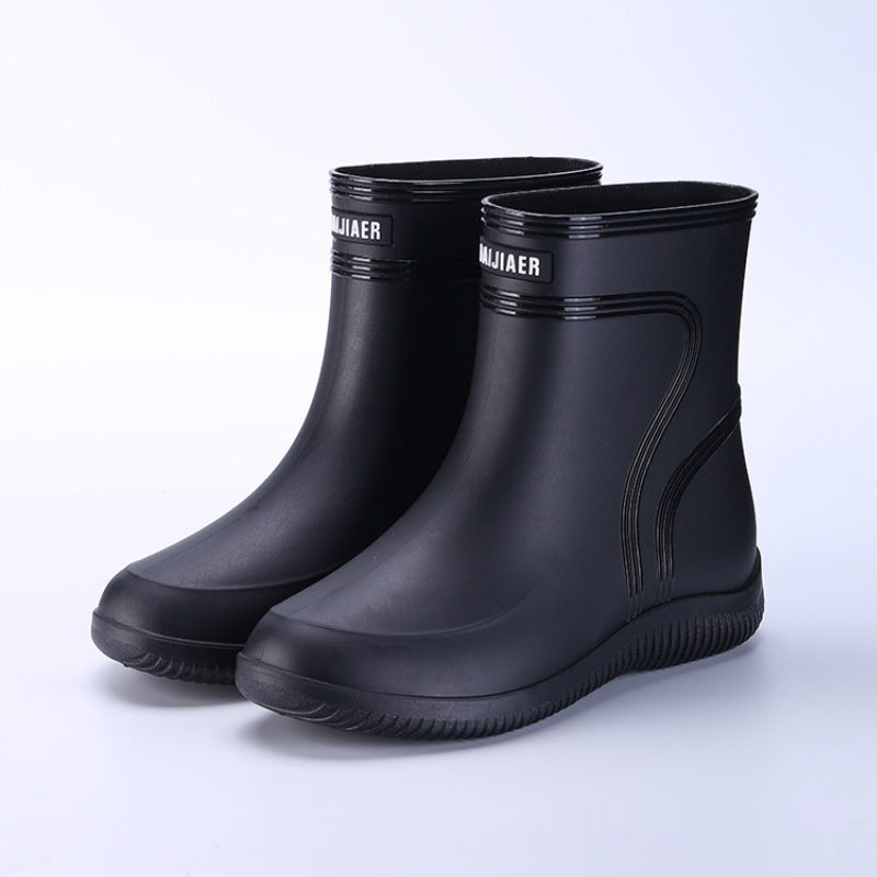 Unisex Fleece Gummistiefel Für Damen Und Herren