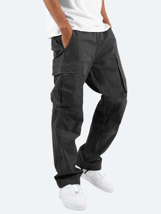 Cargo trousers with a modern cut for men
