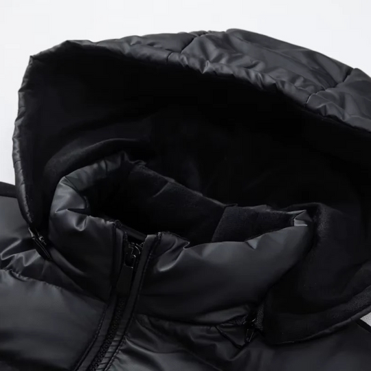 Men's Hybrid Winter Jacket with Hood