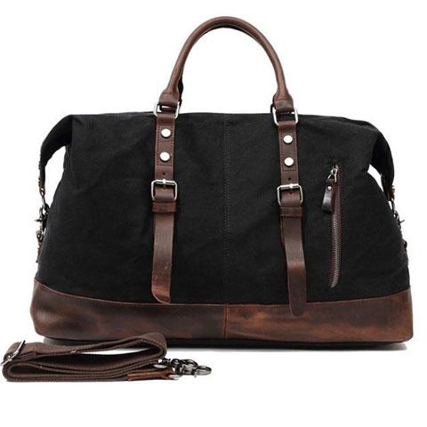 Canvas-Reisetasche für Herren im Vintage-Stil