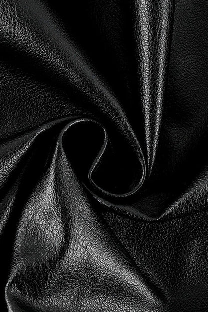Damen-Kunstlederjacke als vielseitiges Outfit für die Übergangszeit