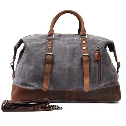 Canvas-Reisetasche für Herren im Vintage-Stil