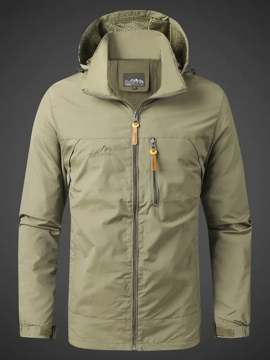 Waterproof and windproof outdoor jacket for men