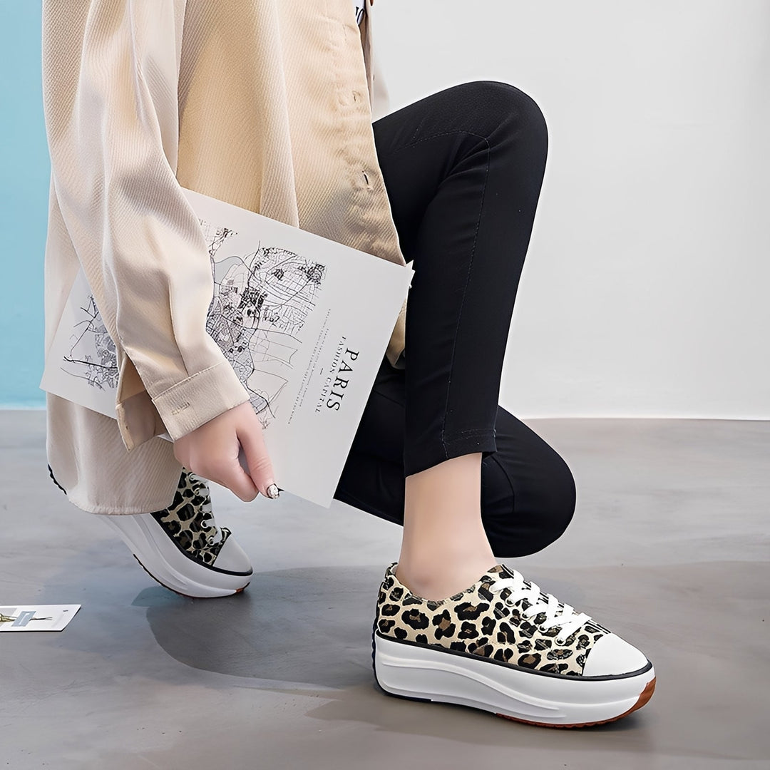 Women's Casual Shoes with Thick Sole