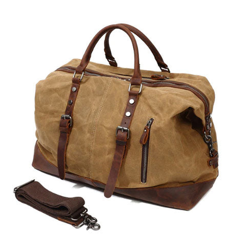 Canvas-Reisetasche für Herren im Vintage-Stil