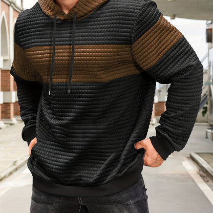 Sportlicher Herren Kapuzenpullover Mit Farbverlauf