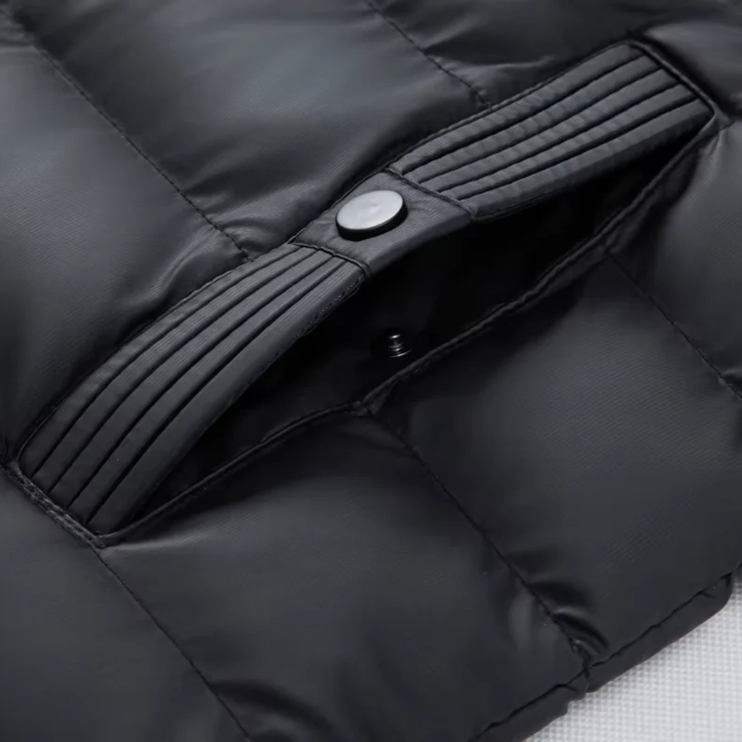 Men's Hybrid Winter Jacket with Hood