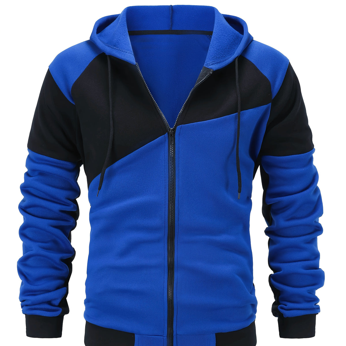 Sportliche Herren Kapuzenjacke Mit Reißverschluss