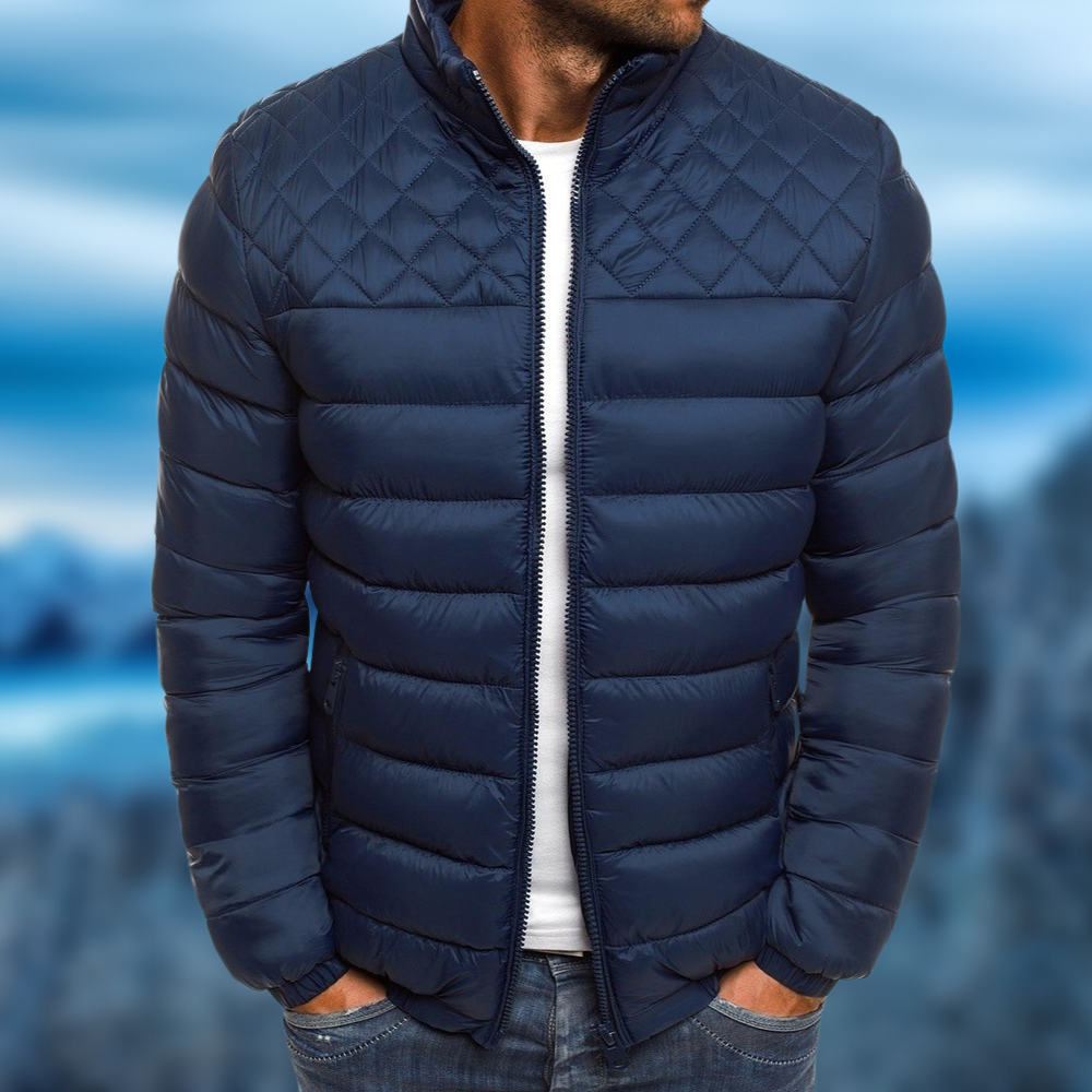Men's Outdoor Jacket, Windproof, with Classic Cut