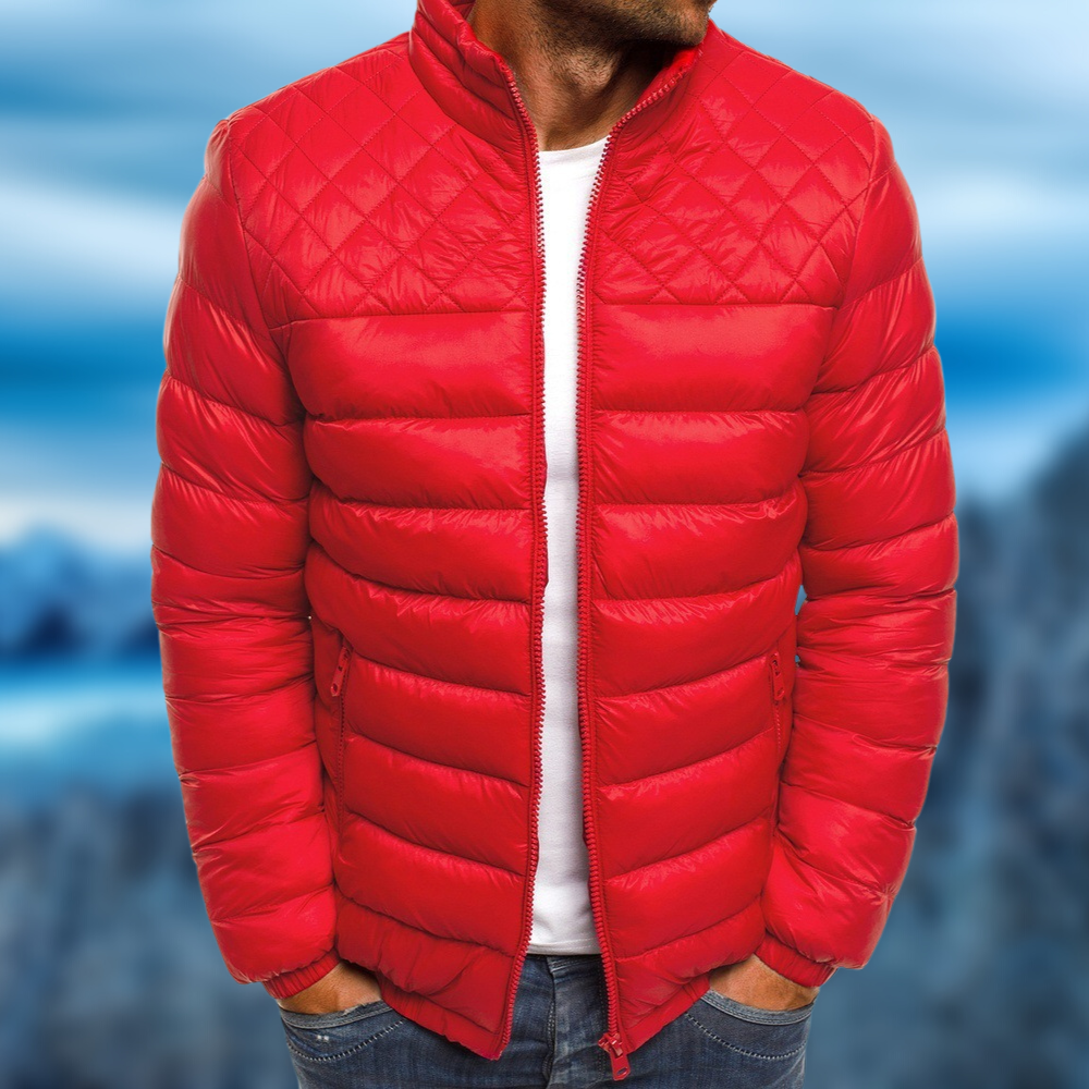 Men's Outdoor Jacket, Windproof, with Classic Cut