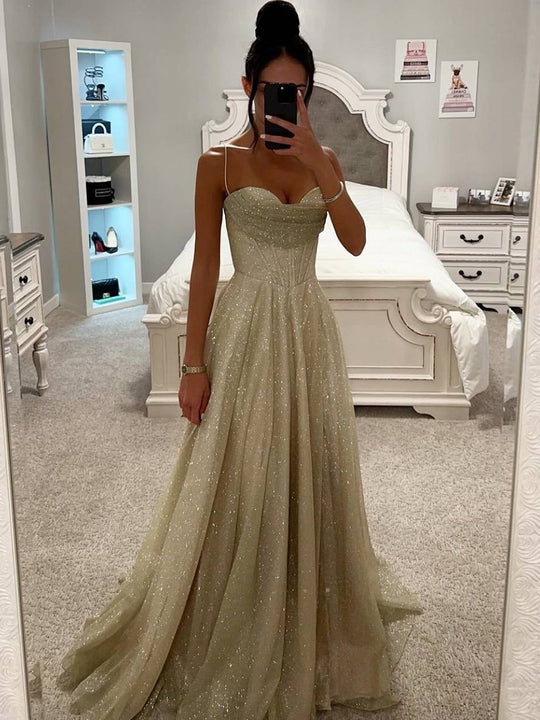 Women's Maxi Dress with Shiny Fabric and Backless Design