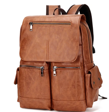 Rucksack mit Überschlagklappe und Schnallenverschluss