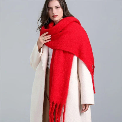 Karierter Schal als wärmendes Winteraccessoire