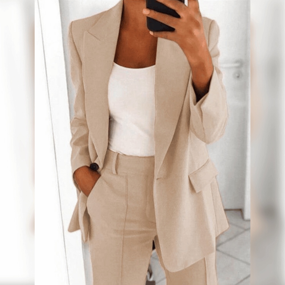 Women's two-piece business suit