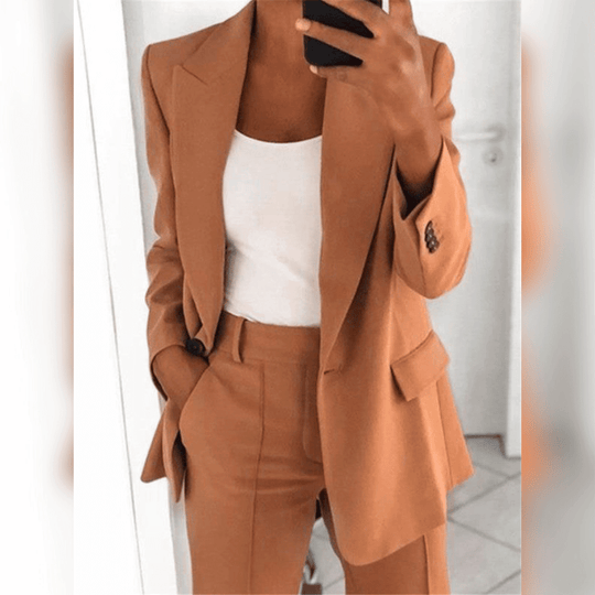 Women's two-piece business suit