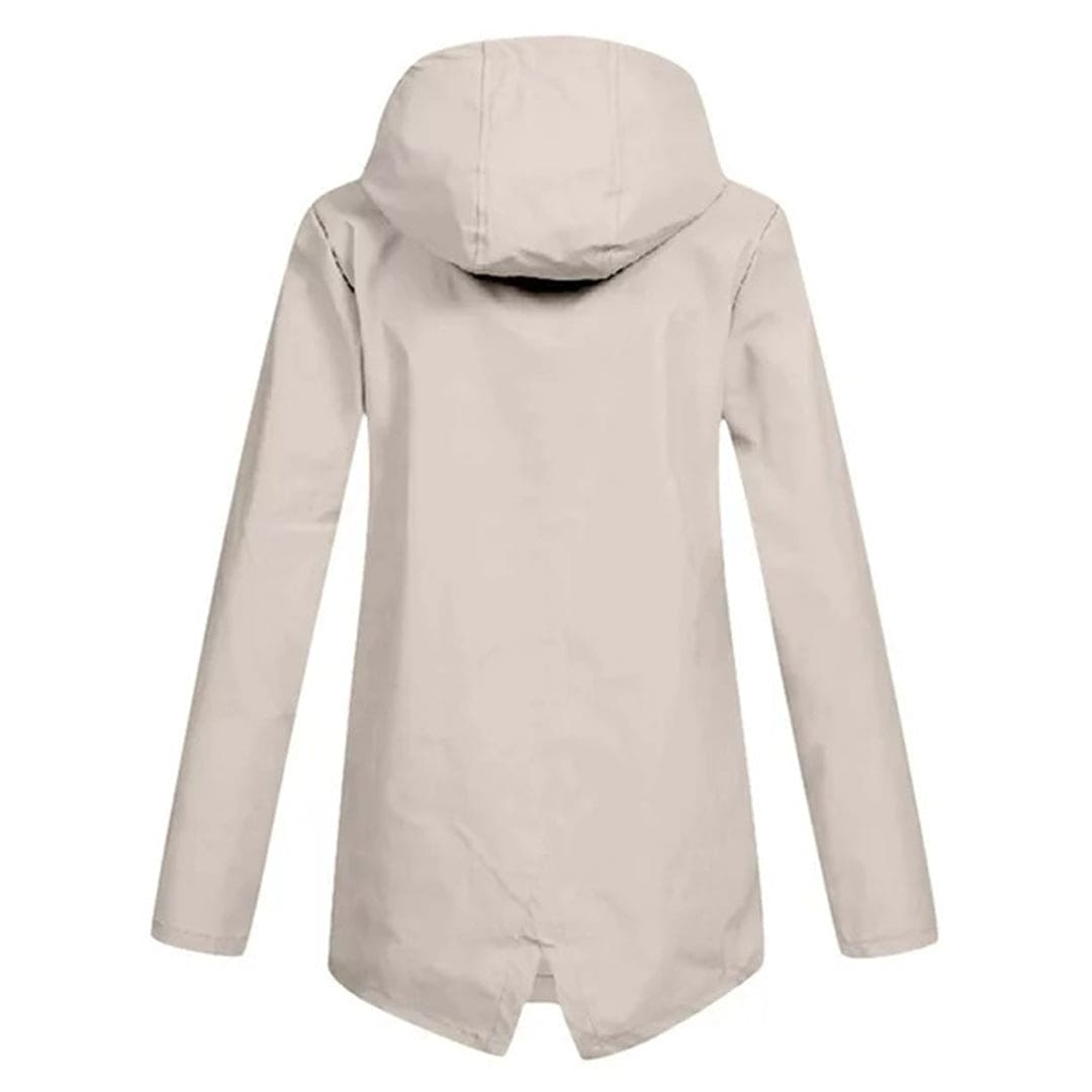 Women's hooded jacket with a classic cut