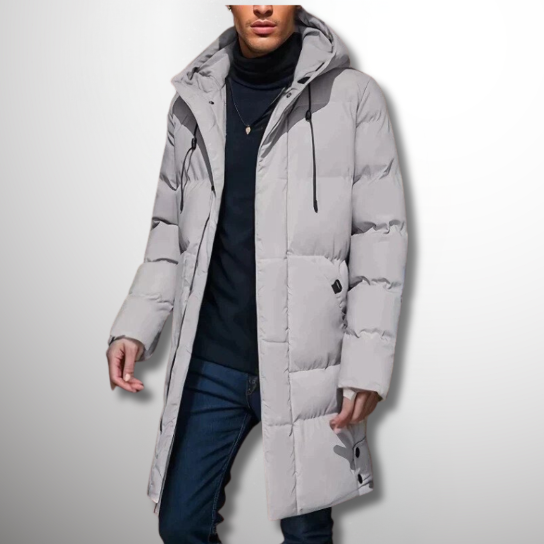 Men's Winter Parka Jacket with Hood