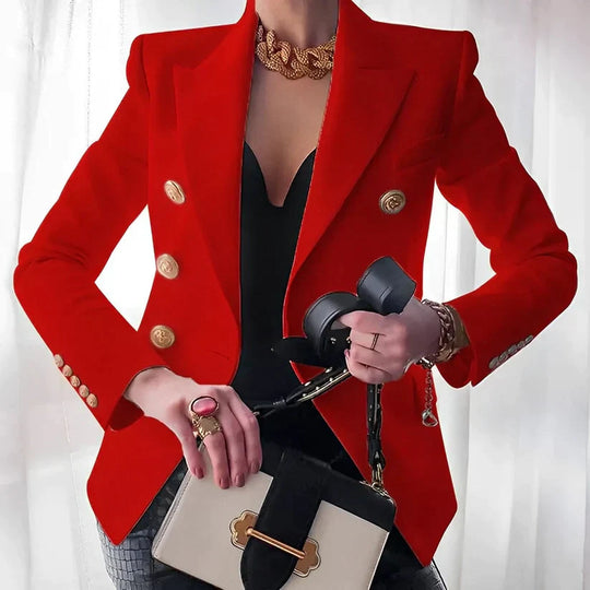 Women's Classic Blazer with Timeless Design