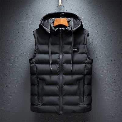 Men's Vest with Insulated Design