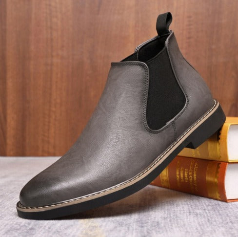 Herrenstiefel im Chelsea-Stil mit bequemer Passform und klassischer Silhouette