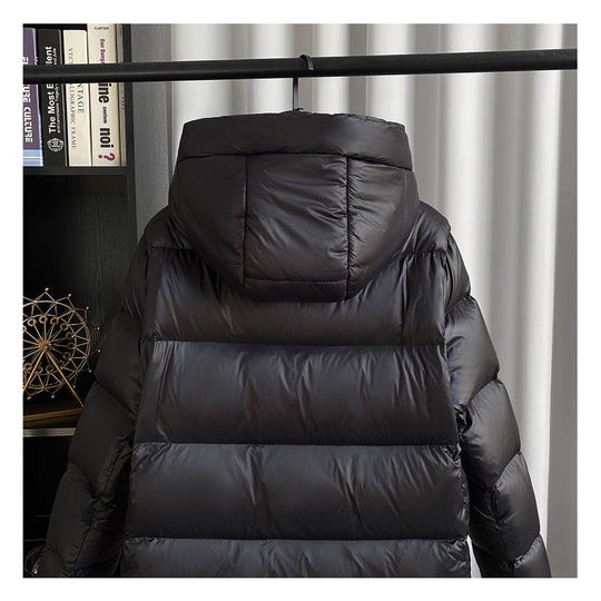 Women's Down Winter Jacket with Classic Design