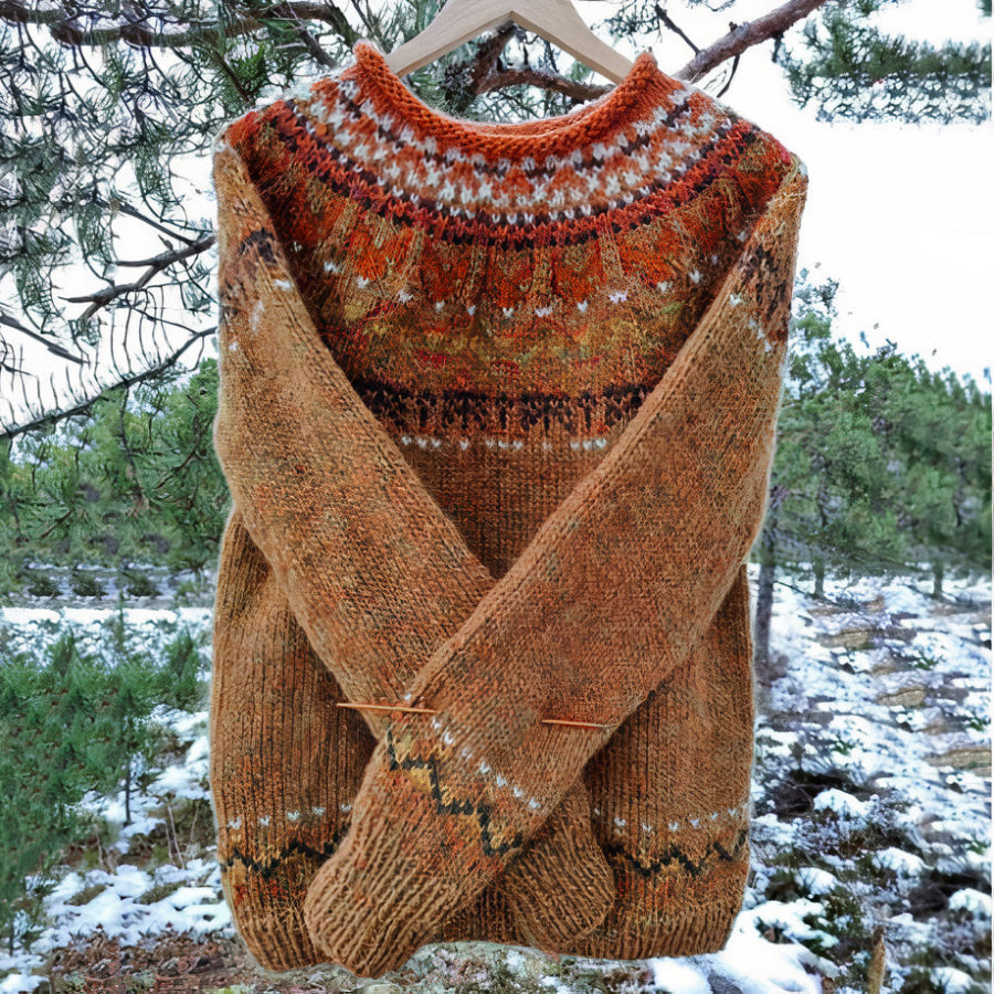 Men's Vintage Sweater with Modern Design