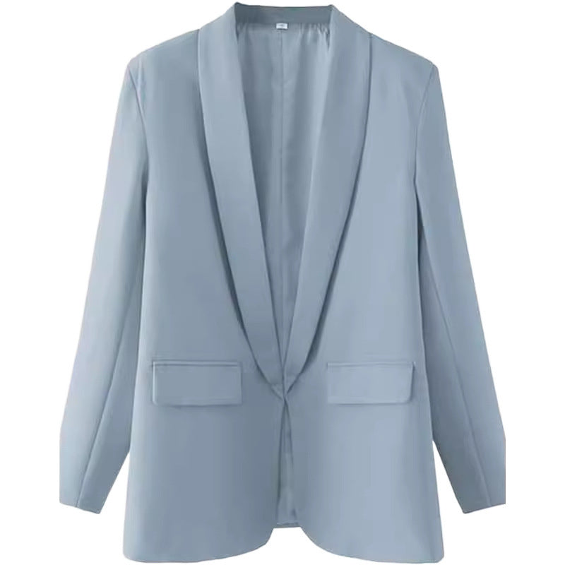 Women's Open Blazer with Tailored Cut