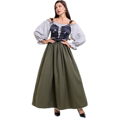 Damen-Trachtenkleid mit betonter Silhouette für festliche Anlässe